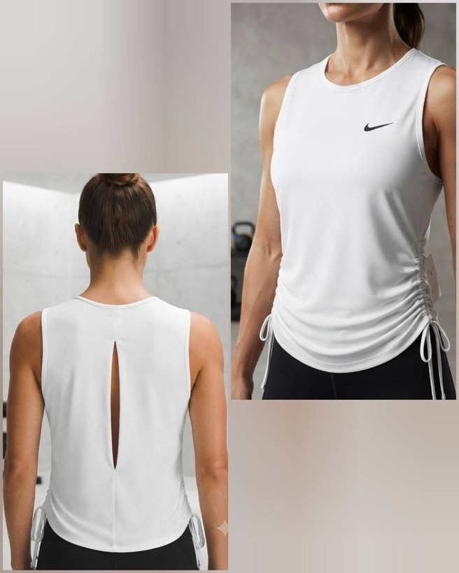 تاپ زنانه بغل گت (پشت مدل دار) ✔️Nikeطرح😍❤️🔥 🧵پارچه : ریون