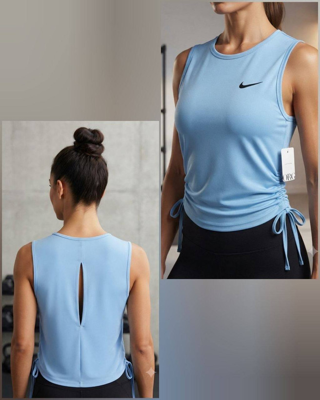 تاپ زنانه بغل گت (پشت مدل دار) ✔️Nikeطرح😍❤️🔥 🧵پارچه : ریون